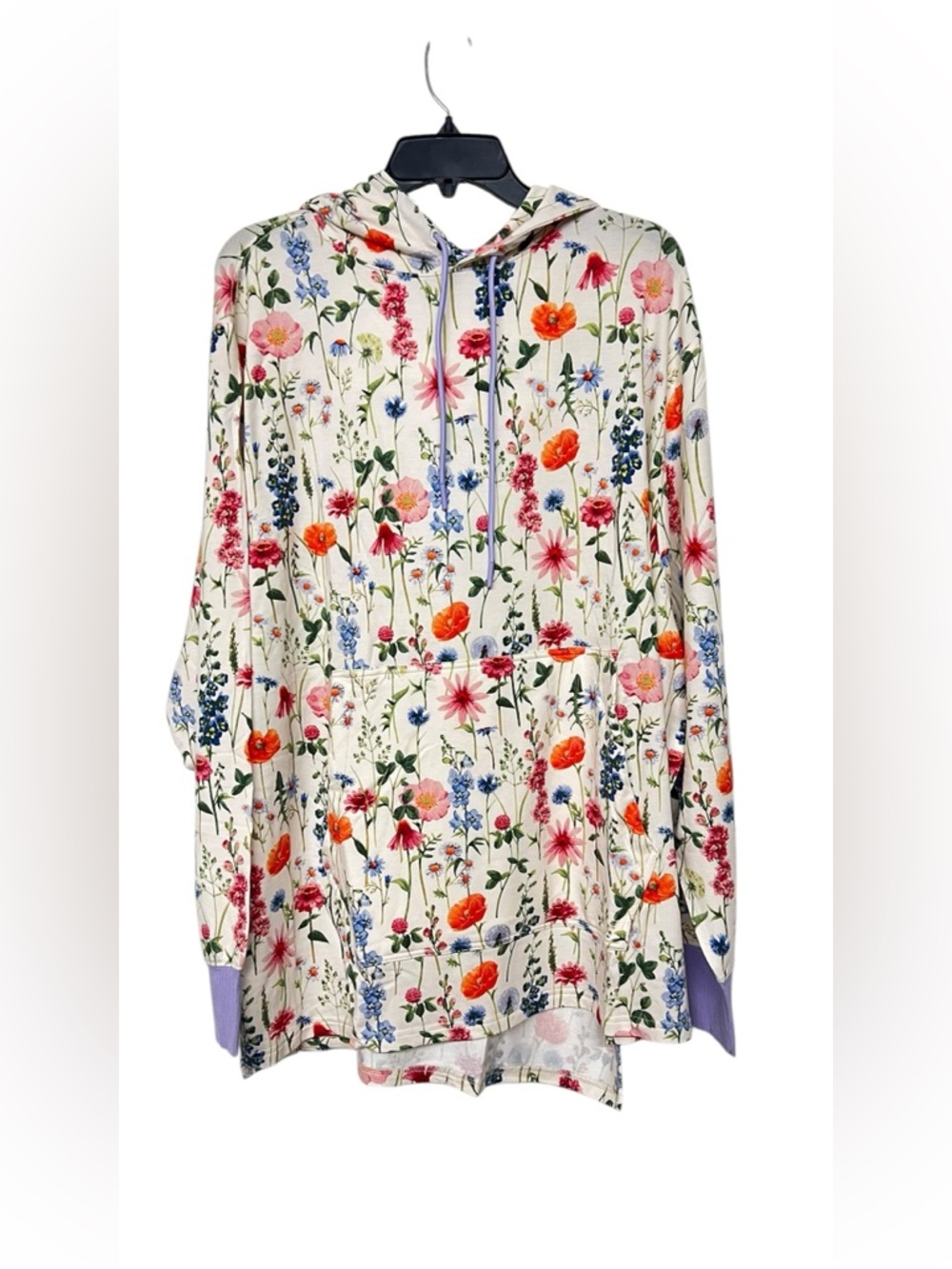 NEW Jambys Floral Bouquet Print House Hooded Pullover